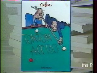 Cabu pour son livre "tonton accro"