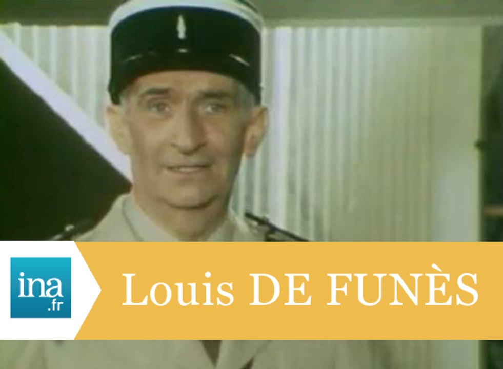 Louis de Funès tourne "Le gendarme et les extra-terrestres" - Archive INA