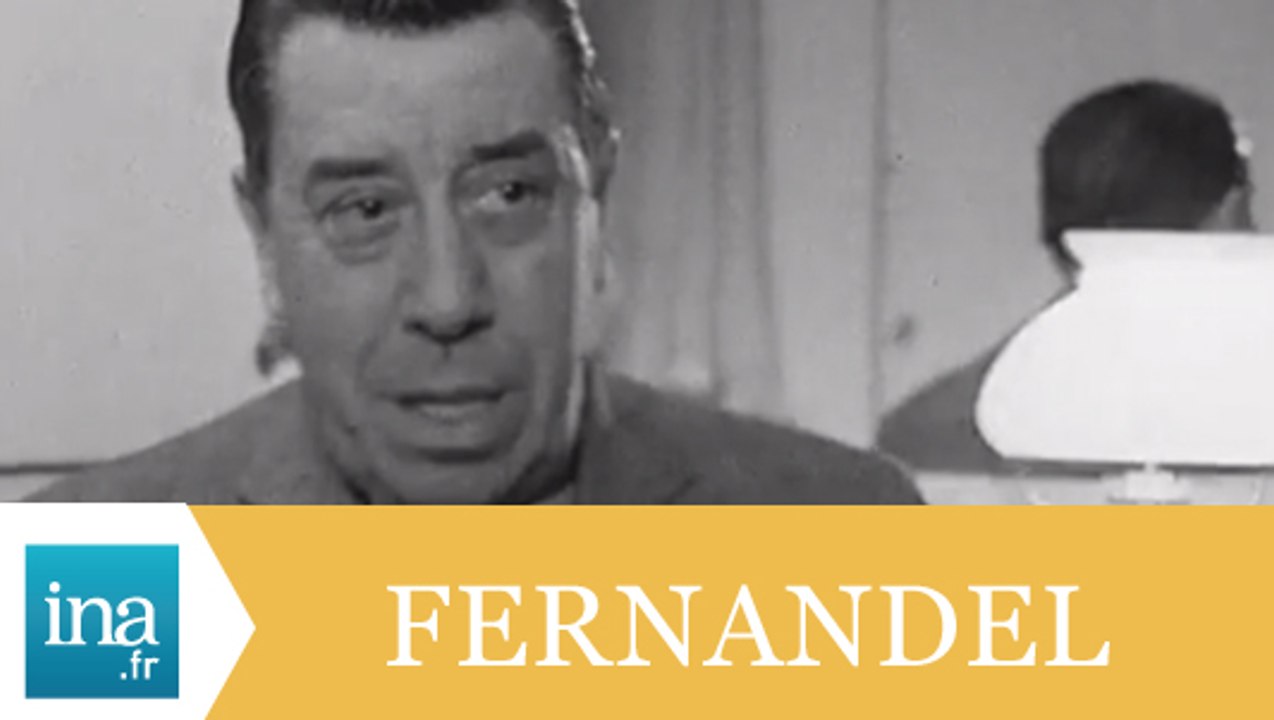 Fernandel  'Freddy' - Archive INA