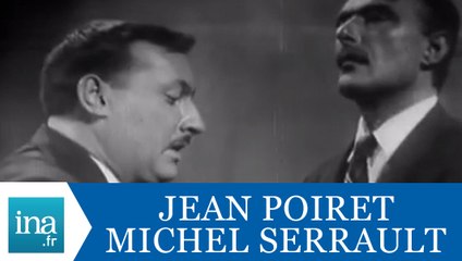 Michel Serrault et Jean Poiret "La remise de décoration" - Archive INA