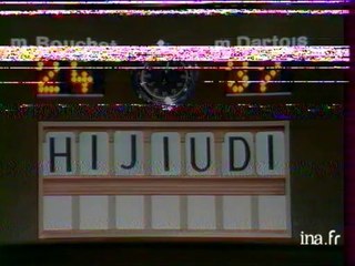 Tirage difficile au jeu "Des chiffres et des lettres"