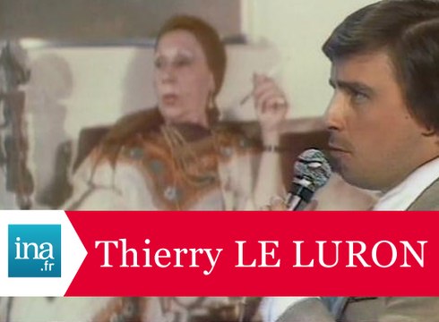 Thierry Le Luron imite Alice Sapritch - Archive INA