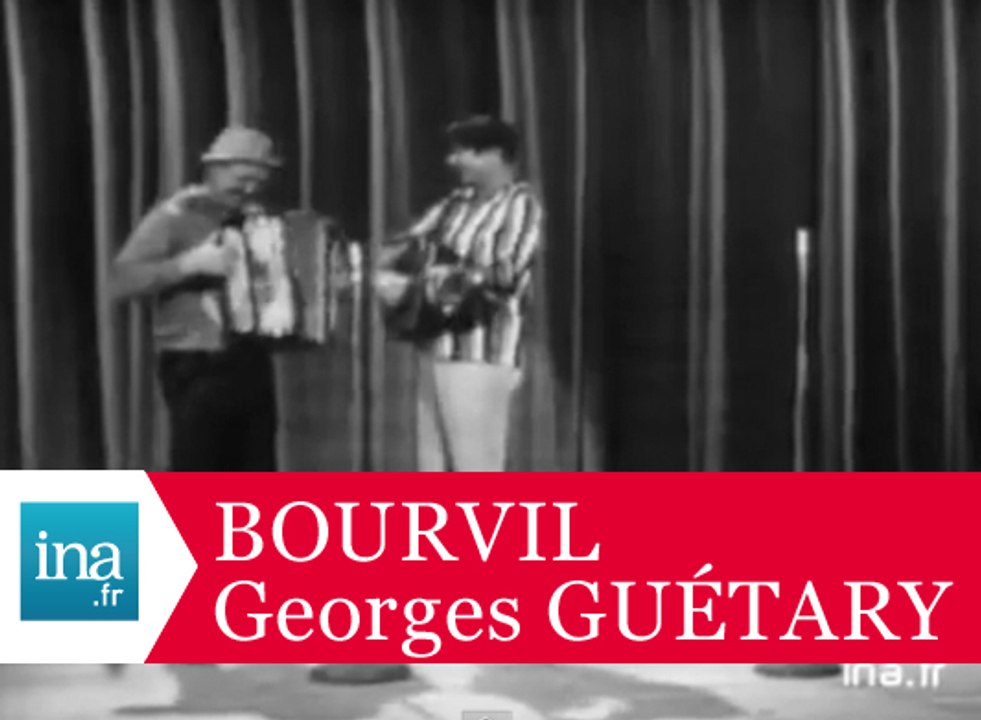 Bourvil et Georges Guétary "La vie de bohème" (live officiel) - Archive INA
