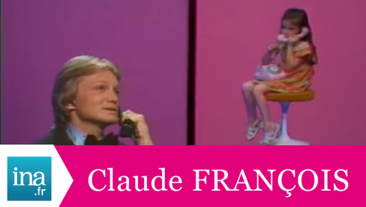 Claude François "Le téléphone pleure" (live officiel) - Archive INA