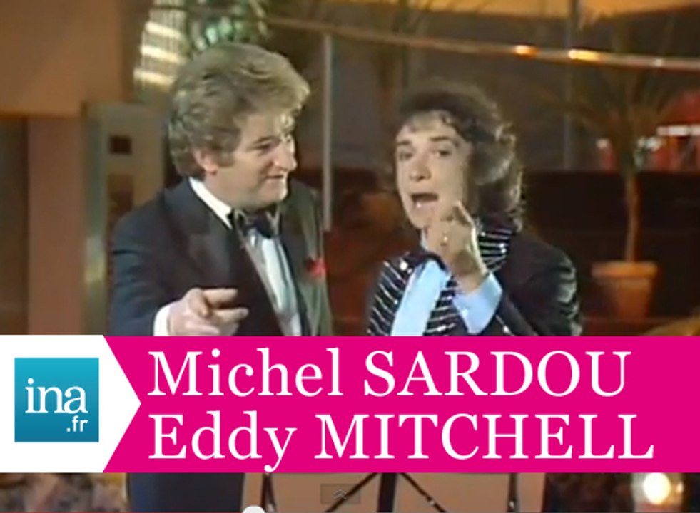 Eddy Mitchell et Michel Sardou "La Ponctuation" - Archive INA