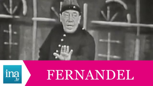 Fernandel Il a des galons - Archive INA