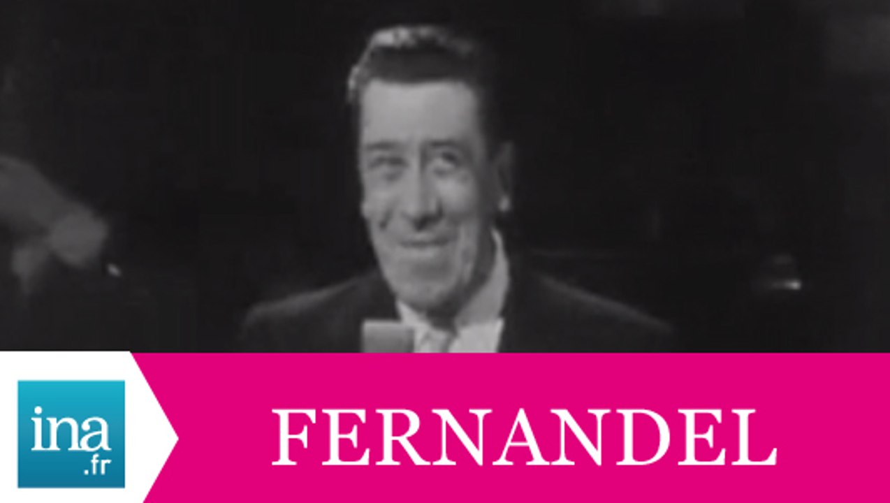 Fernandel "Ah !, le tango corse" (live officiel) - Archive INA