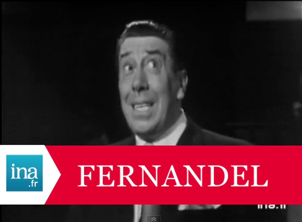 Fernandel "Félicie aussi" (live officiel) - Archive INA