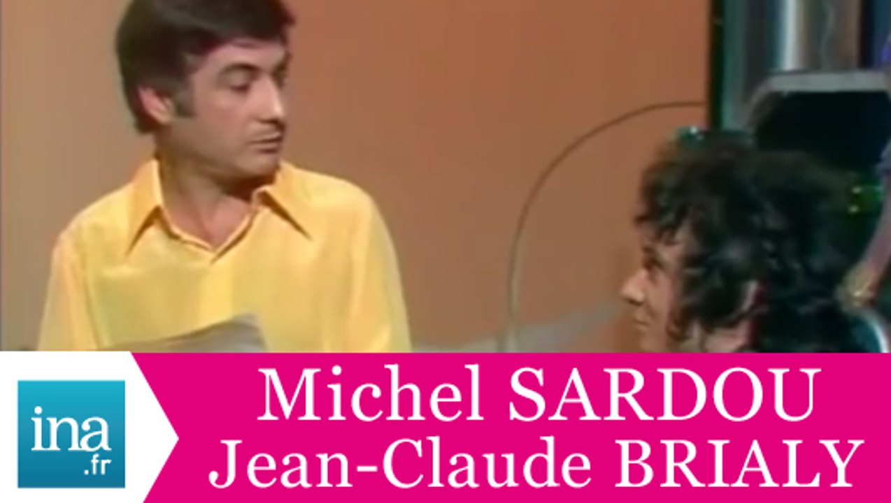 Jean-Claude Brialy et Michel Sardou "Le Surveillant Général" - Archive vidéo INA