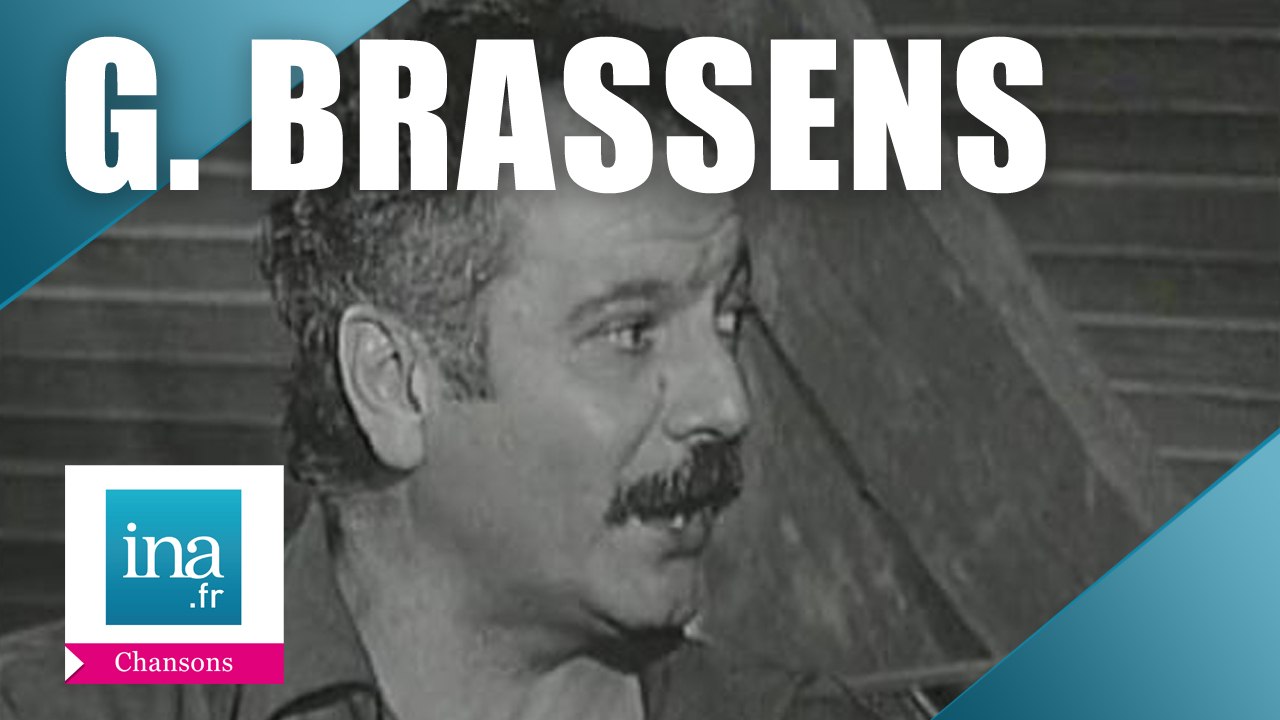 Georges Brassens "Les copains d'abord" (live officiel) - Archive  INA