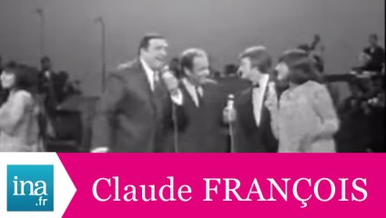 Henri Genès, Guy Lux, A-M Peysson et Claude François "A la mi-août" (live officiel) - Archive INA