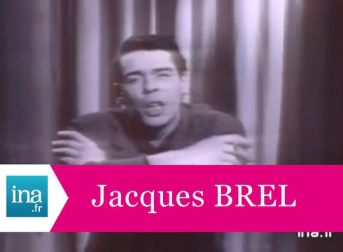 Jacques Brel Le plat pays (live officiel) - Archive INA