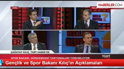 Gençlik ve Spor Bakanı Kılıç'ın Açıklamaları