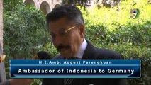 H.E. Amb. August Parengkuan, Ambassador of Indonesia to Germany