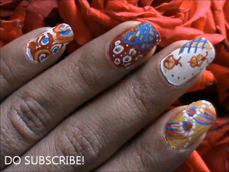 Easy Nail Art For Beginners - easy nail designs for short nails- nail art tutorial