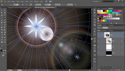 5-12 Using the Flare tool