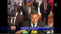 Humala defiende a ministro Mayorga y negó presunto conflicto de intereses
