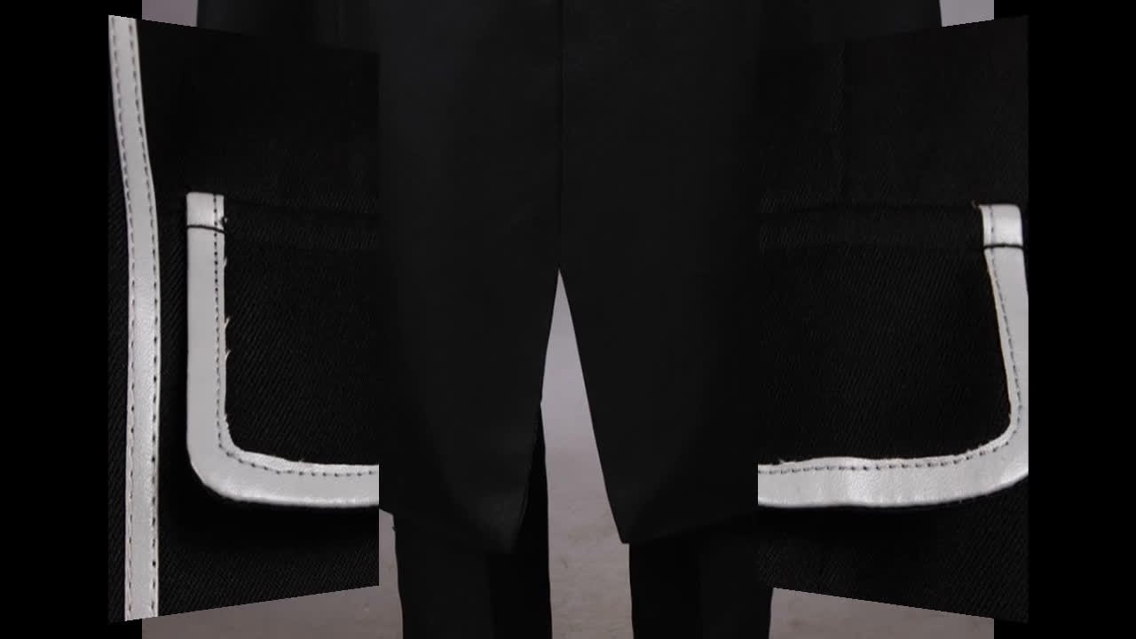 Sword Art Online Kirito cosplay costume + Kirito wig + Kirito boots