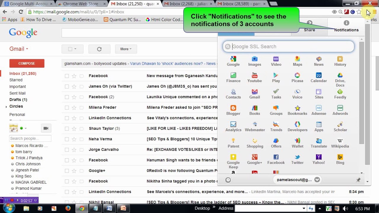 Google Login: How to open multiple accounts in Chrome simultaneously