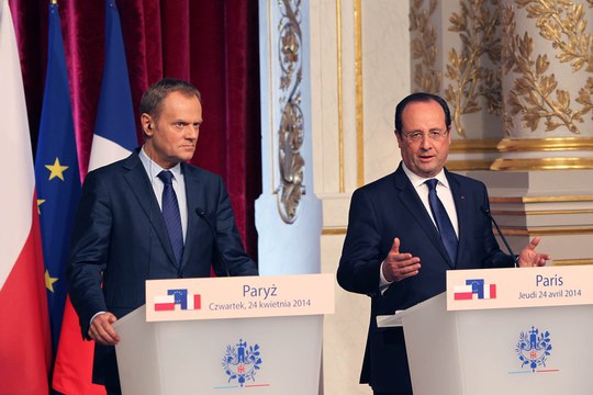 Déclaration avec Donald TUSK, Premier ministre de la République de Pologne