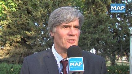 Stéphane le Foll visite l'Agropole Olivier de Meknès