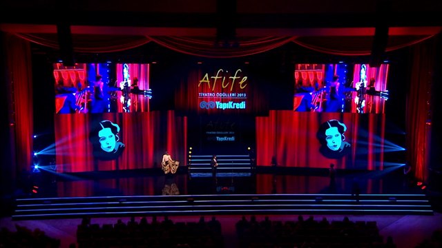 Afife Tiyatro Ödülleri 2013 Yılın En Başarılı Kadın Oyuncusu Ödülü