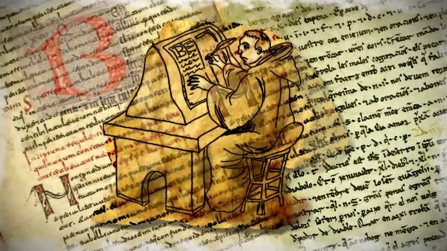 TV3 - 33 recomana - Gutenberg, la Bíblia i el banquer, il·lustrat per Xosé Lois Pérez