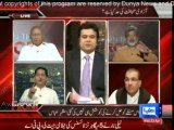 PML N Mian Javaid Latif critizing Pervaiz Rasheed & Khwaja Asif in GEO ISI issue