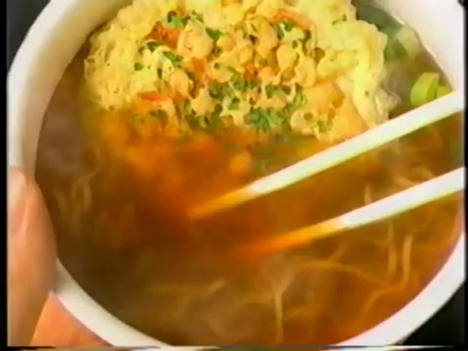 1999年　日清どん兵衛 サクサク天そば　泉谷しげる　勝俣州和