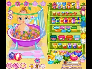 Baby Bathing Games Time to Sleep Games for Little Kids