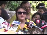 Bollywood actress Preity Zinta casts her vote