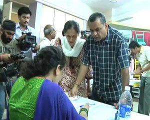 B Town cast their votes