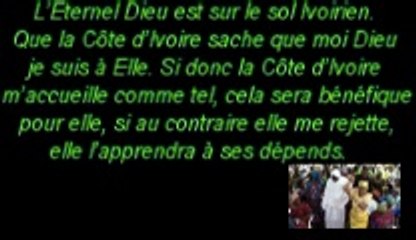 LA PROPHETESSE NAHOMIE COMMUNIQUE DIRECTEMENT AVEC LE DIEU D'ISRAEL. L'EGLISE DE PATMOS DIEUDONNE DE COTE D'IVOIRE