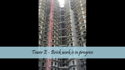 Construction status of Gulshan Ikebana as on 1st April 2014