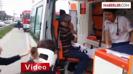 D-100'de Zincirleme Kaza: 5 Yaralı