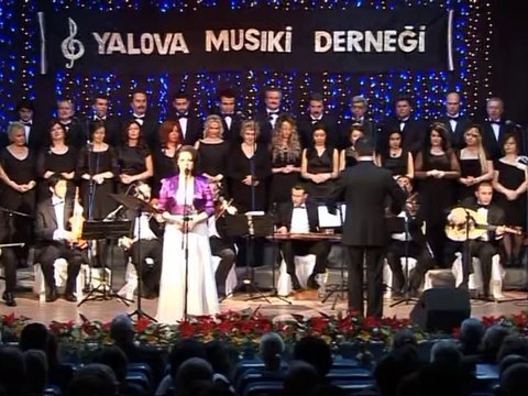 YALOVA MUSIKİ DERNEĞİ KONSERİ.KONUK TRT İSTANBUL RADYO SES SANATCISI,MERAL BUĞDAYCI.ŞEF FARUK ÖMER ÖSKAN.