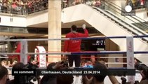 Wladimir Klitschko holds public boxing  training session in Germany