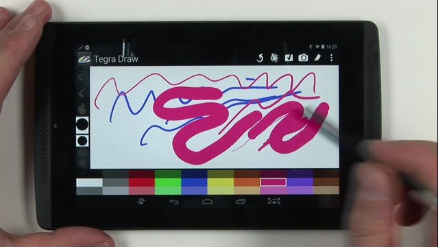 NVIDIA Tegra Note 7 en vidéo : une tablette gamer avec stylet