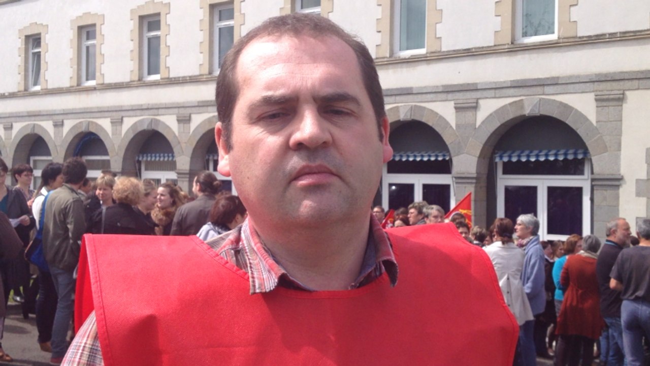 Débrayage au centre hospitalier du Nord Mayenne