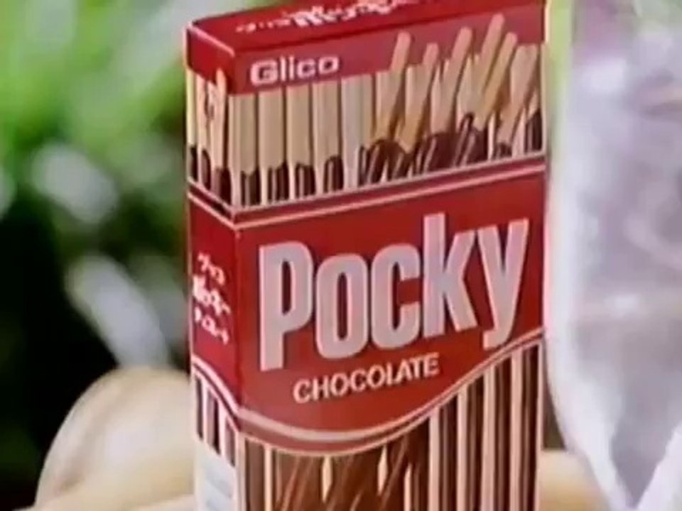 1991年　グリコ　ポッキ-　牧瀬里穂　夏だってポッキーは・・・