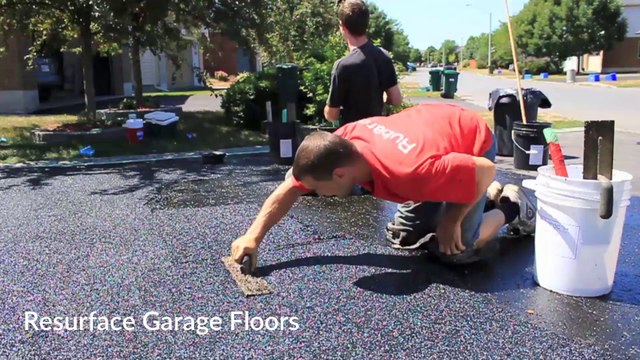 Rubber Safety Surfacing with Rubaroc II