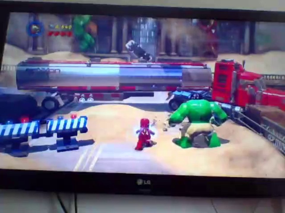 video demo LEGO MARVEL super heros (wii u)