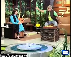 Azizi as Heera 'Super Hit', A Film Director Hasb e Haal