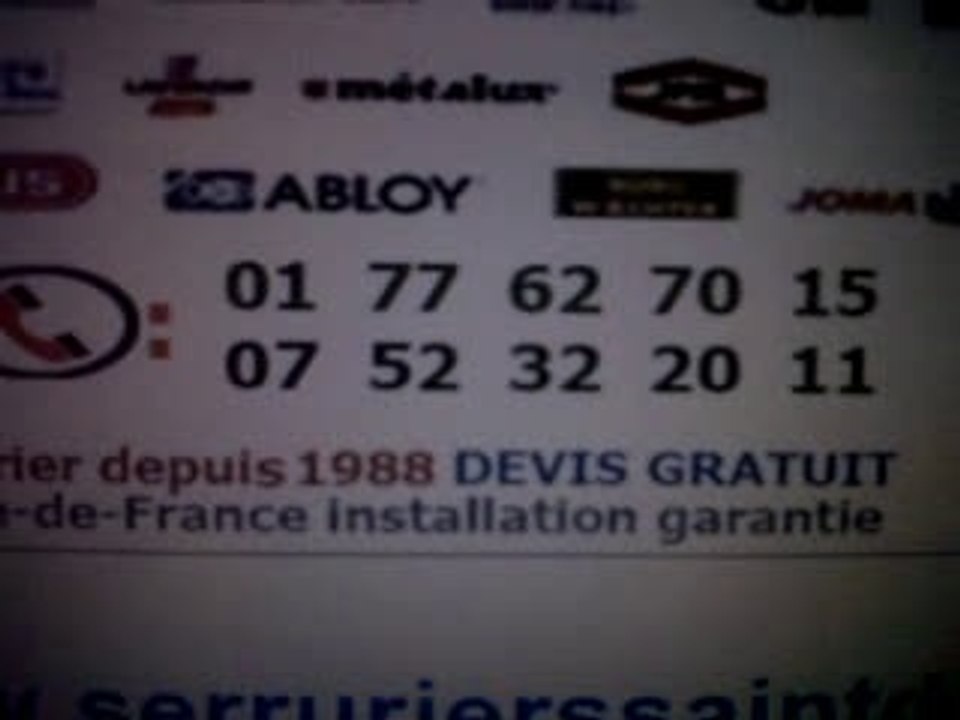 serrurier saint denis 06 26 83 15 15 serrurier saint denis