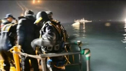 En Corée du Sud, un drone aquatique pour retrouver les naufragés du ferry