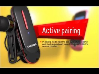 Promotional video for Samsung Bluetooth headset HM1500 ( Rodin).wmv