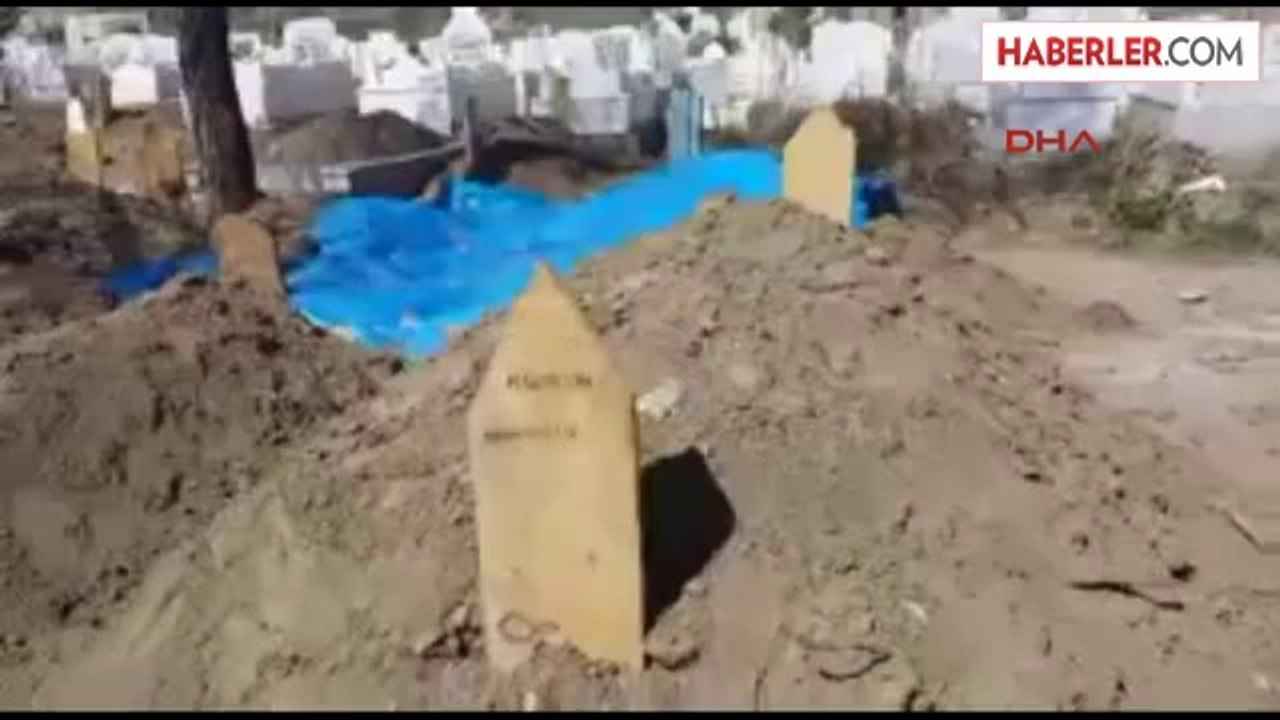 Kireçlenerek Defnedildi