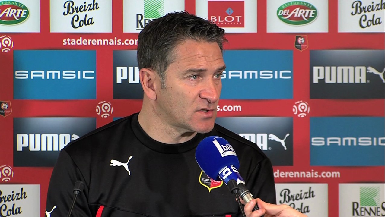 Conférence de presse SRFC/FCL : Philippe Montanier