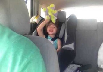 Cute Toddler Won't Let Mommy Sing Easter Hymn