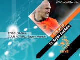 Conozca el perfil del jugador holandés Arjen Robben